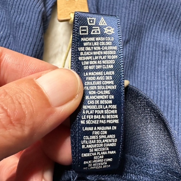 NWT Skims Team USA Limited Edition Ribbed Loungewear Leggings Navy Women’s XXS - Picture 11 of 11